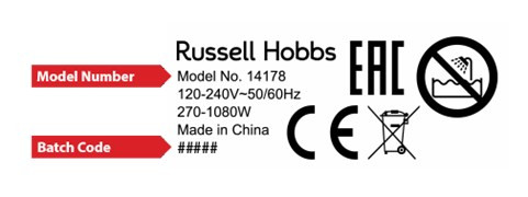 Russell hobbs 14178 travel kettle clearance